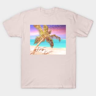 Starlight Beach At Sunset T-Shirt